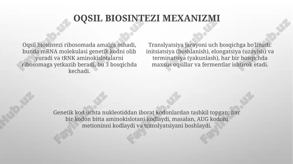 oqsil biosintezida dnk va rnkni roli - Page 4