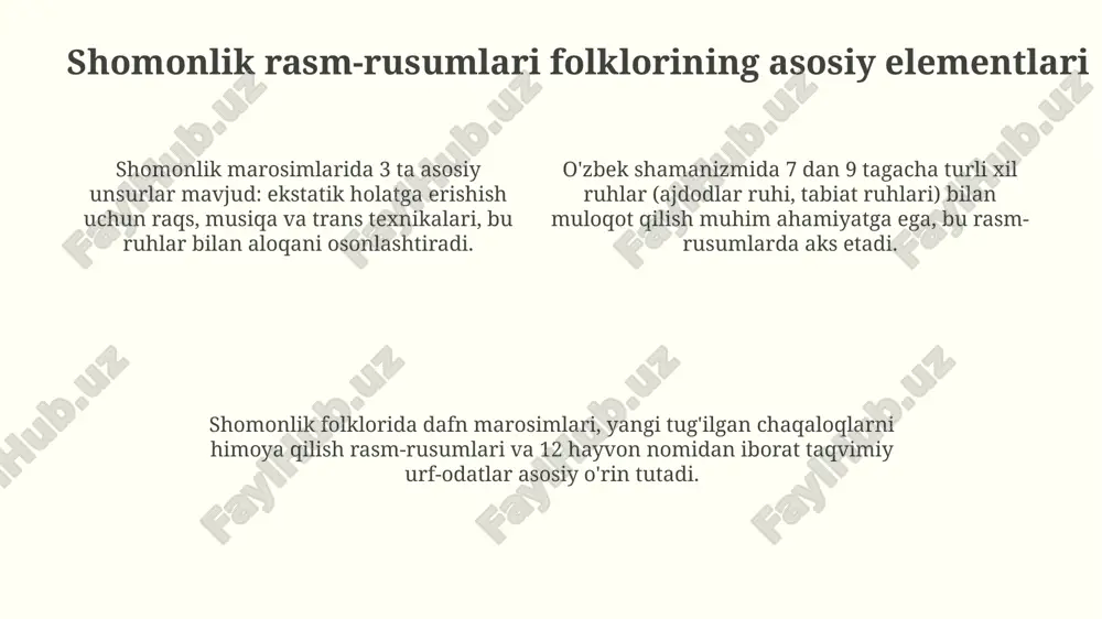 o'zbek shamanizmida marosim folklọri - Page 4