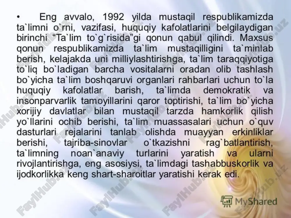 mustaqillik yillarida ta'lim tarbiya - Page 4