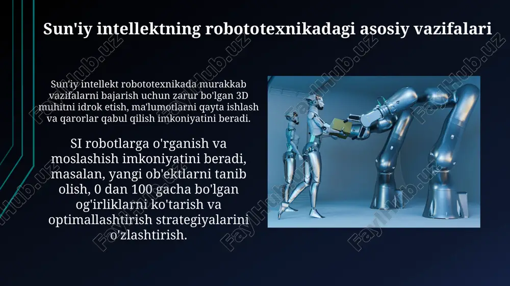 sun'iy intellektning robototexnikada tutgan ro'li - Page 4