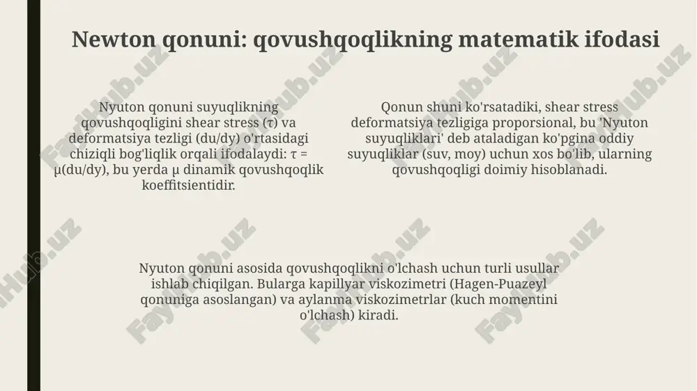suyuqlikning qovushqoqligi - Page 4