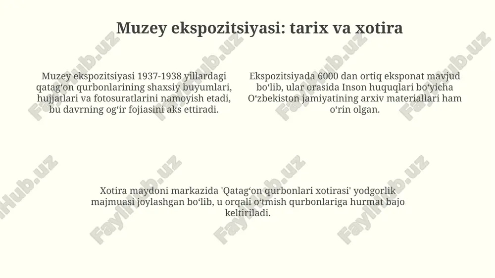 siyosiy qatag'on qurbonlari xotirasi muzeyi - Page 4