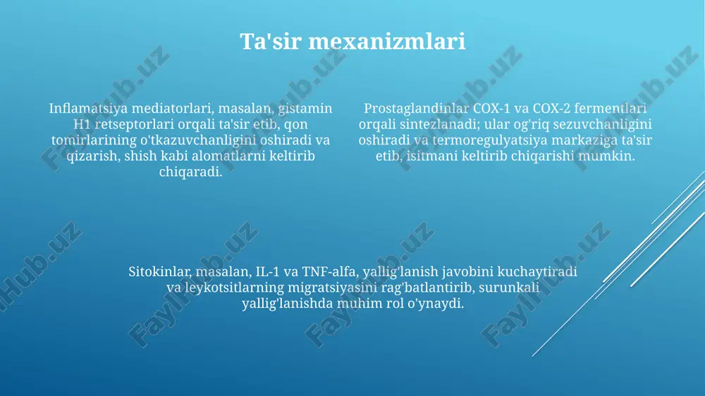 yalligʻlanish mediatorlari - Page 4