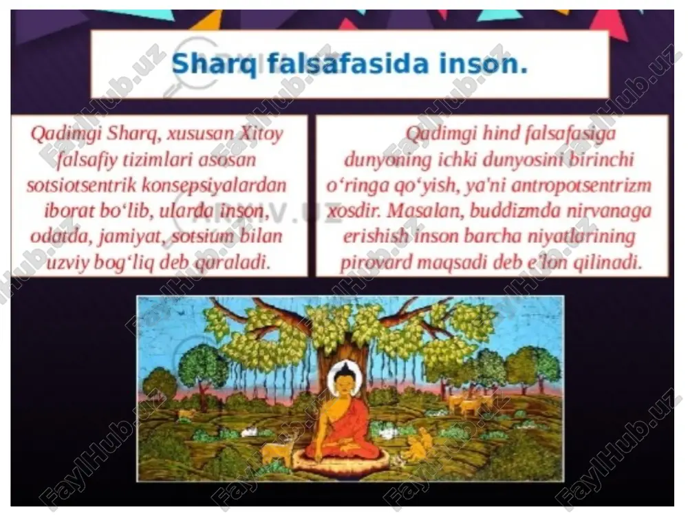 falsafa fanidan tayyorlangan taqdimot - Page 4