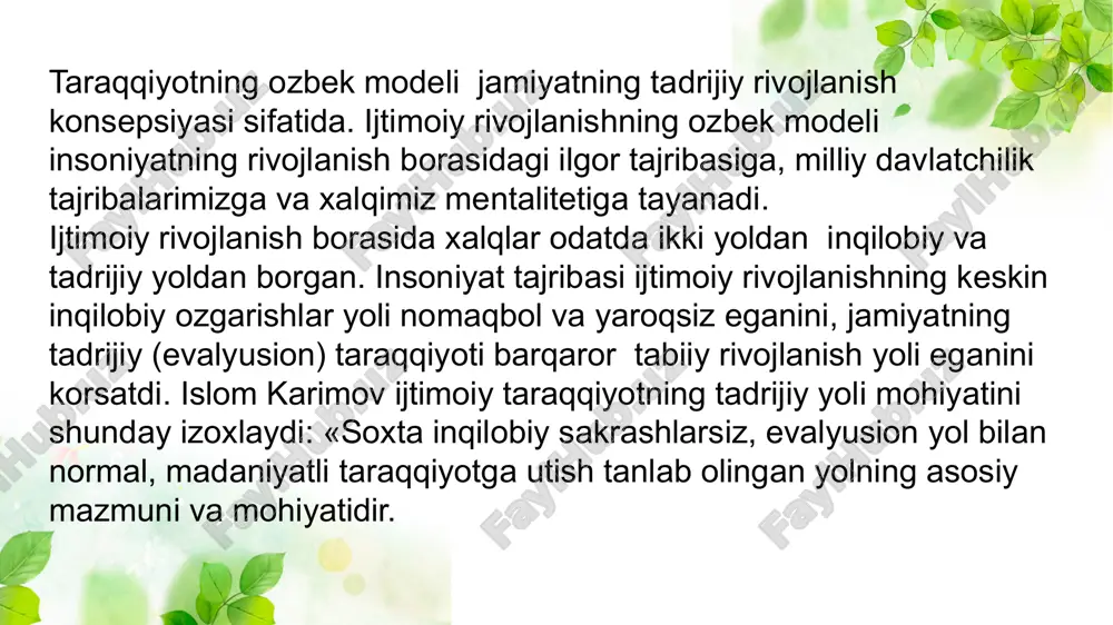 jamiyat falsafasi va inson oliy - Page 4