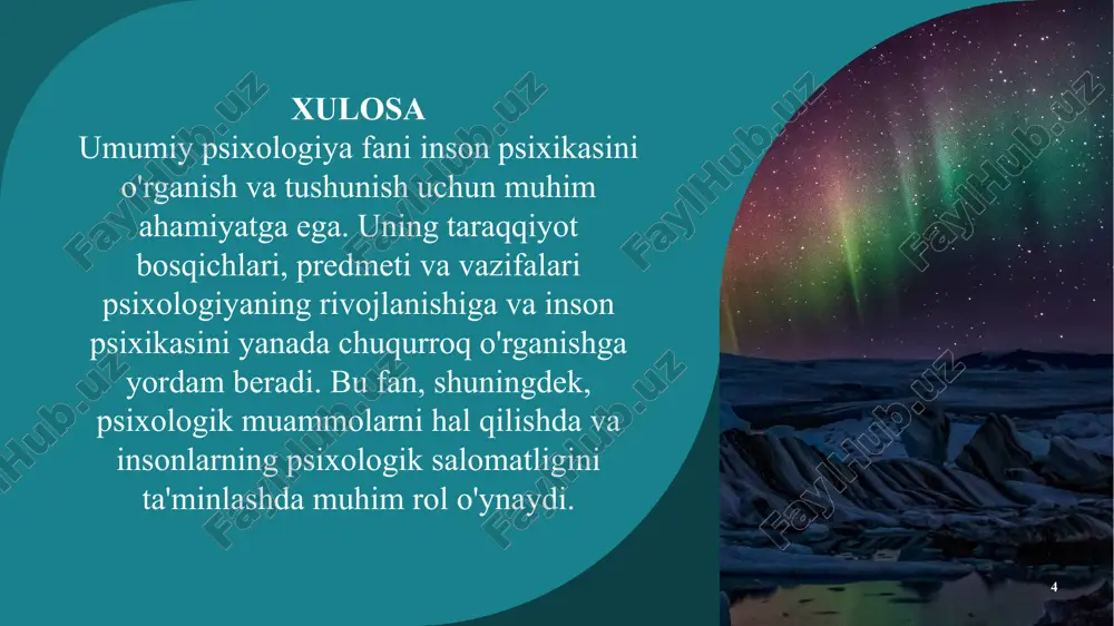 umumiy psixologiya fanining taraqqiyot bosqichlari - Page 4