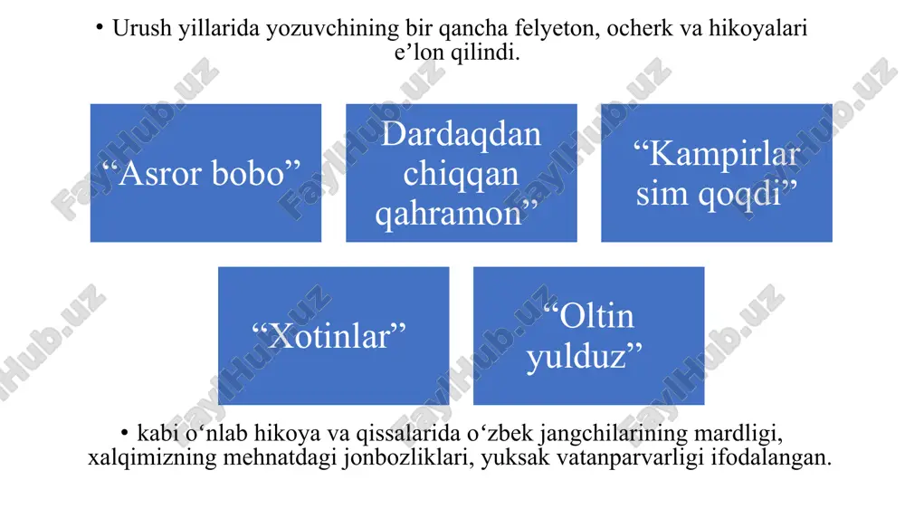 abdulla qahhor hayotiy va ijodi - Page 4
