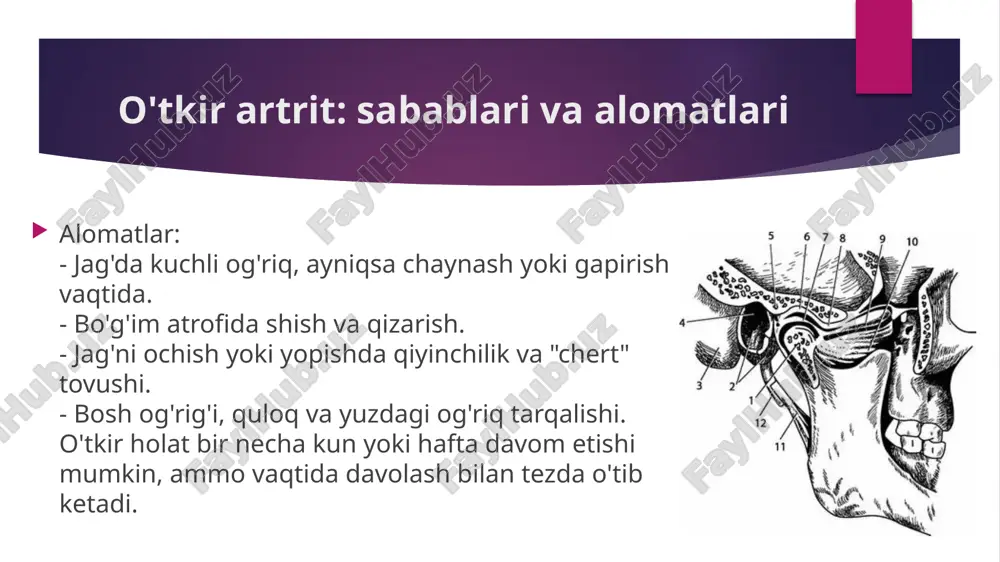 chakka-pastki jag’ bo’g’imi o’tkir va surunkali artriti - Page 4