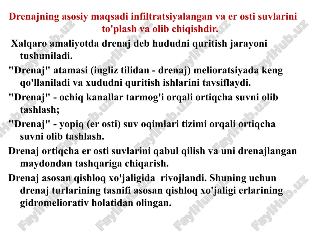 drenaj tizimlari - Page 4