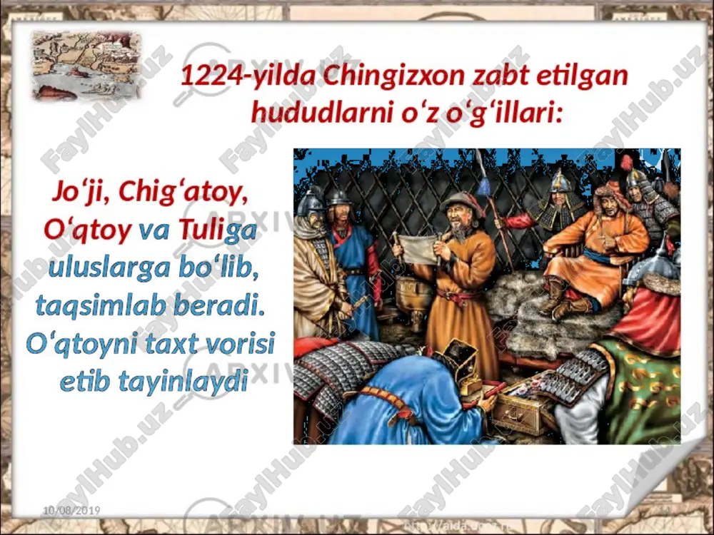 chingizxon mo'g'ul qabilasini birlashtirishi - Page 4