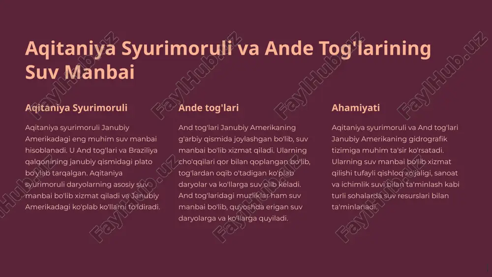 janubiy amerika materigi gidrografiyasi - Page 4