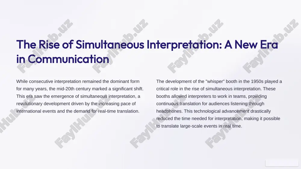a journey through time: exploring the history of consecutive interpretation - Page 4