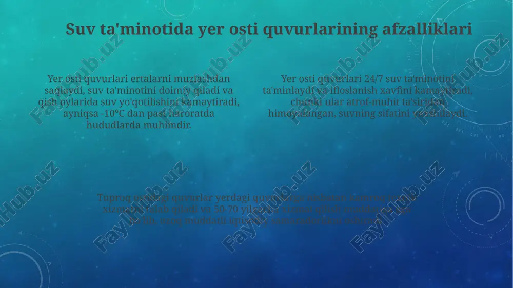 yer osti suv quvurlari - Page 4