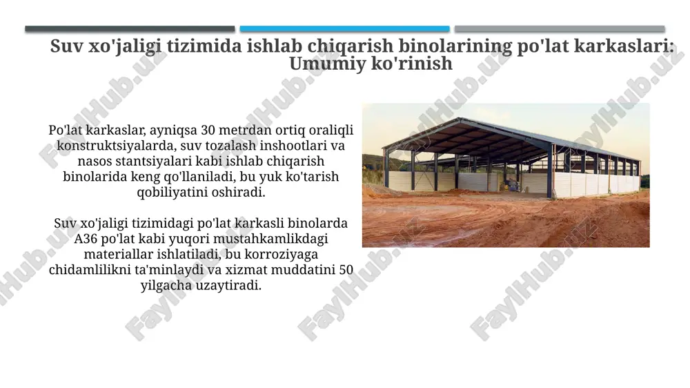 po‘lat karkaslarning turlari va xususiyatlari - Page 4
