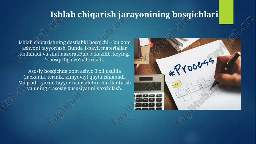 ko'rsatadi. istiqbollar shuni ko'rsatadiki, kelgusi 5 yilda avtomatlashtirish orqali ishlab chiqarish samaradorligini 25% ga oshirish va xarajatlarni 18% ga kamaytirish mumkin. e'tiboringiz uchun rahmat image6.png image7.jpg image8.jpg image9.jpg image10.jpg image11.jpg image12.jpg image13.jpg image14.jpg image15.jpg image16.jpg image17.jpg image18.jpg image19.jpg image20.jpg image21.jpg image1.png image2.png image3.png image4.png
