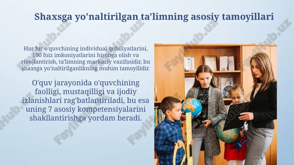 shaxsga yo'naltirilgan ta'limning asosiy tamoyillari - Page 4