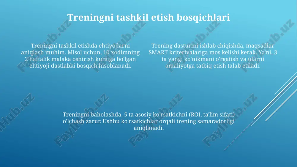 trening tashkil etishda trenerning faoliyat - Page 4
