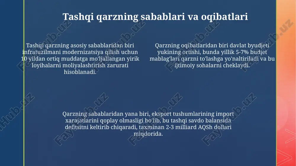 davlatning tashqi qarzlari - Page 4