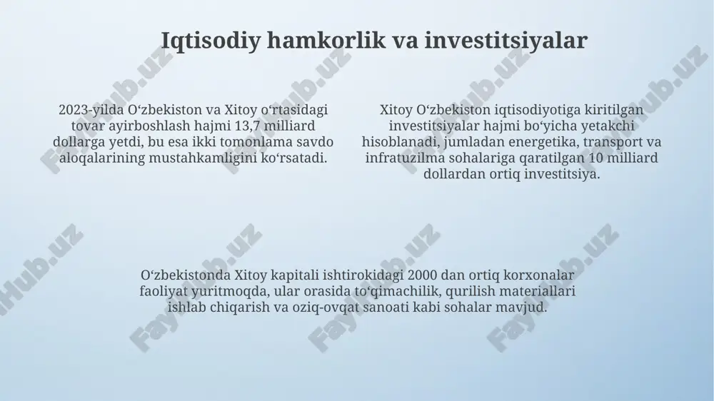 o'zbekiston va xitoy aloqalari - Page 4