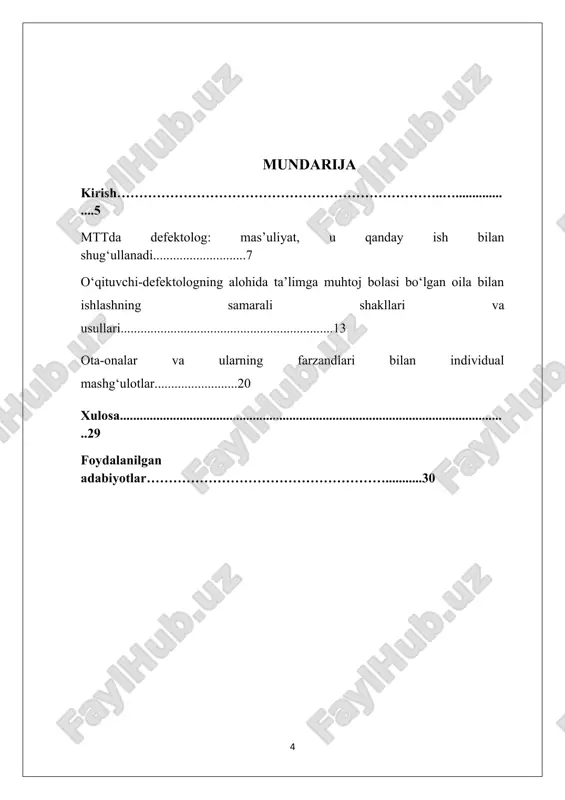 ko‘rishning to‘liq yo‘qligida bola teginish orqali tom ma’noda harakat qilishni o‘rganishi kerak - teginish hissi paydo bo‘ladi). defektologiya bir nechta ilmiy fanlar - pedagogika, psixologiya, tibbiyot kesishmasida paydo bo‘lgan. ammo defektologlar shifokor emas. ularning asosiy vazifasi rivojlanishda nuqsonlari bo‘lgan bolalar uchun mavjud kamchiliklarni tuzatish uchun ta’lim jarayonini tashkil etishdir. tuzatishni talab qiladigan buzilish turi defektologlarning ixtisosligini belgilaydi: · nutqning buzilishi nutq terapevtining javobgarligi; · ko‘r va zaif ko‘rish qobiliyatiga ega bolalarni reabilitatsiya qilish uchun tiflopedagog mas’uldir; · agar eshitish muammolari bo‘lsa, karlar o‘qituvchisi bolalar bilan ishlaydi; · agar bolaga aqliy zaiflik yoki aqliy zaiflik tashxisi qo‘yilgan bo‘lsa, u oligofrenopedagogning bo‘limiga aylanadi; · agar mushak-skelet tizimi bilan bog‘liq muammolar mavjud bo‘lsa (masalan, miya yarim palsi), bemorlarni reabilitatsiya qilishda ortoped ishtirok etadi. biroq, ko‘pincha mutaxassislar qo‘shma kasalliklar bilan shug‘ullanishlari kerak, ya’ni defektologiyaning bir nechta sohalari bir vaqtning o‘zida ishtirok etadi. tuzatish o‘qituvchilari tibbiy-reabilitatsiya markazlarida, bolalarni rivojlantirish klublarida, maxsus maktablarda, sanatoriylarda va bolalar …
