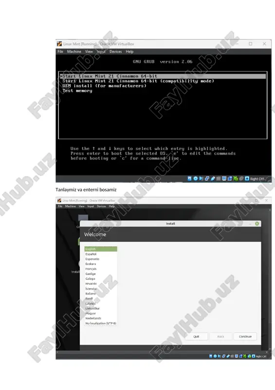 virtual box yaratish jarayoni - Page 4