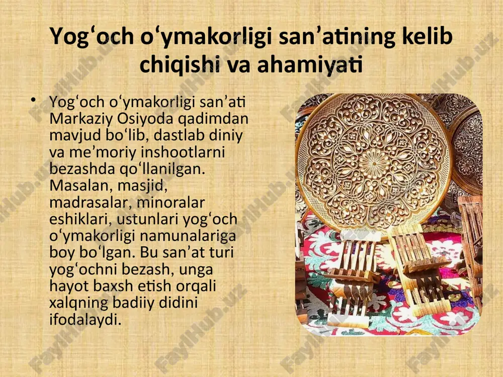 yog'och o'ymakorligi ustalaridan kimlarni bilasiz - Page 4