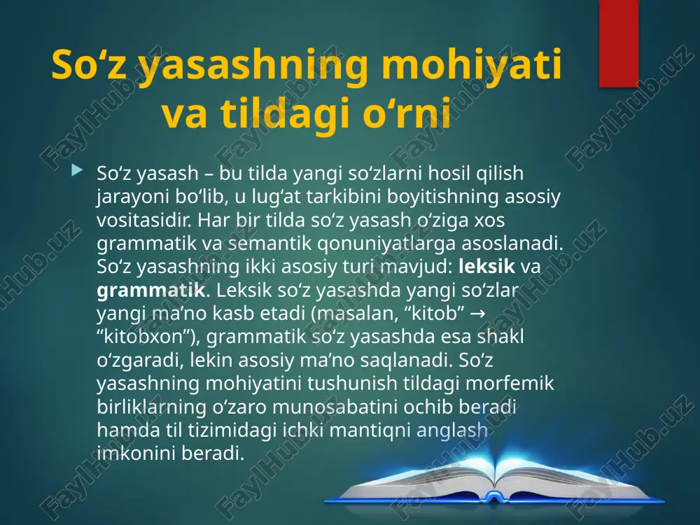 turli tuzilishli tillarda so‘z yasash usullarining umumiy va farqli jihatlari. - Page 4