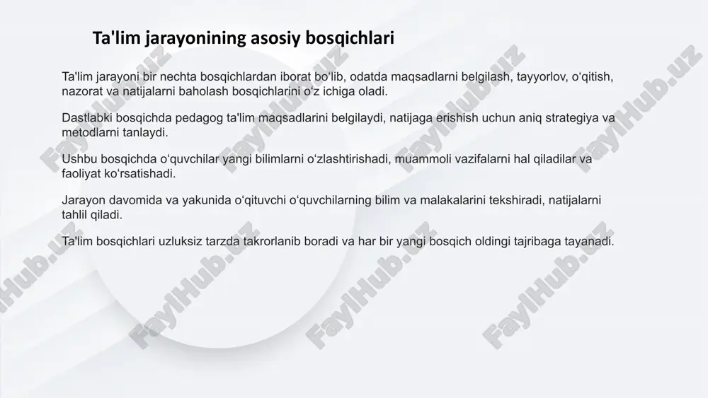 umumiy pedagogikada ta'lim jarayonining mohiyati - Page 4