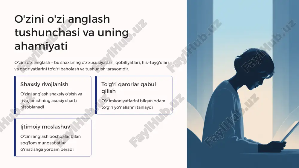 ilk o'sprinlik davrida o'zini o'zi anglash muammosi - Page 4