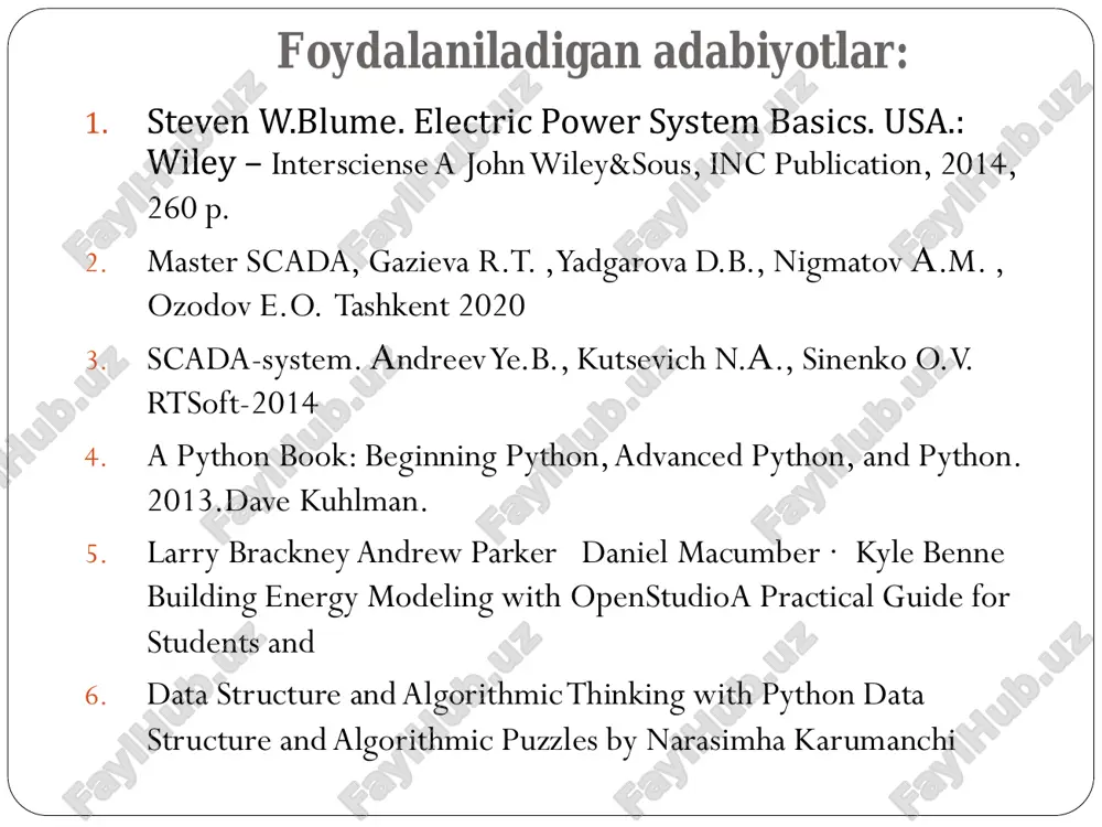 yaratish 11.ftp bilan ishlash 12. rasmli audio video fayllar bilan ishlash 13.robot texnikada 14.matematik va ilmiy hisoblashlarni dasturlash pythonni katta proyektlarda ishlatish mumkin. chunki, uni chegarasi yo‘q, imkoniyati yuqori. shuningdek, u sodda va universalligi bilan dasturlash tillari orasida eng yaxshisidir.