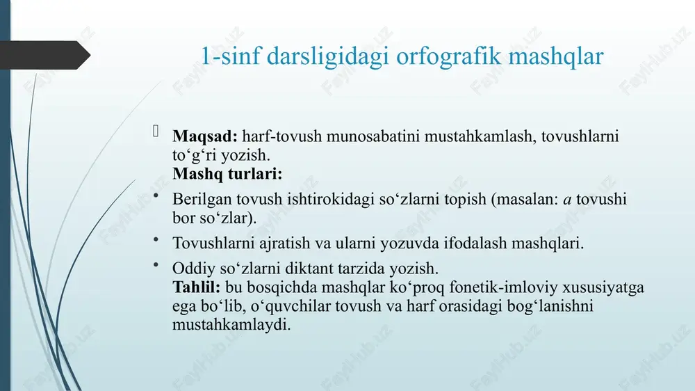 1-4 sinf darsligidagi orfografiyaga oid mashqlarni tahlil qilish - Page 4