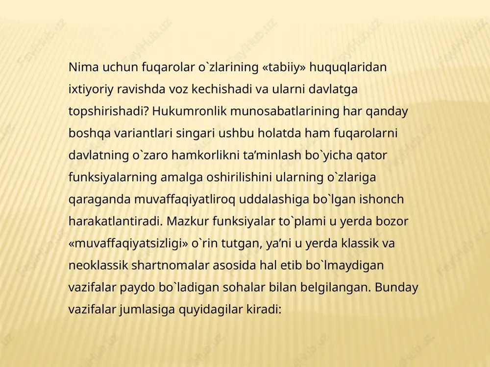 ov n. budjet: tizimi, tuzulmasi, jarayoni. o‘quv qo‘llanma, t.: "iqtisod-moliya", 2008, 84 b. yo‘ldoshev z., malikov t. uy xo‘jaligi moliyasi. o‘quv qo‘llanma, t.: "iqtisod-moliya", 2008, 105 b. neshitoy a.s. finansi. uchebnik.-m.:”dashkov i k”, 2007. 512 s. romanovskiy v.m. uchebnik.-m.:”yurayt”, 2008. 462 s. image3.jpeg image4.png image5.jpeg /docprops/thumbnail.jpeg