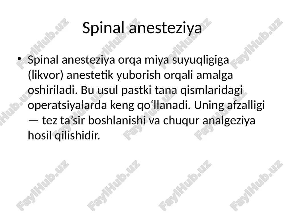 regionar anesteziya tushunchasi - Page 4