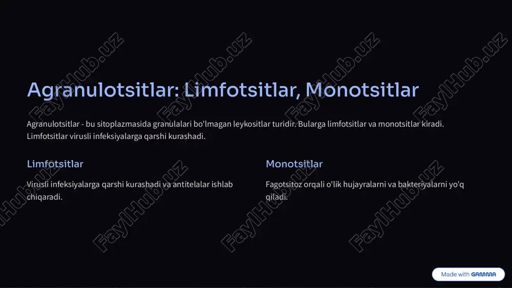 leykositlar: umumiy ma'lumot - Page 4