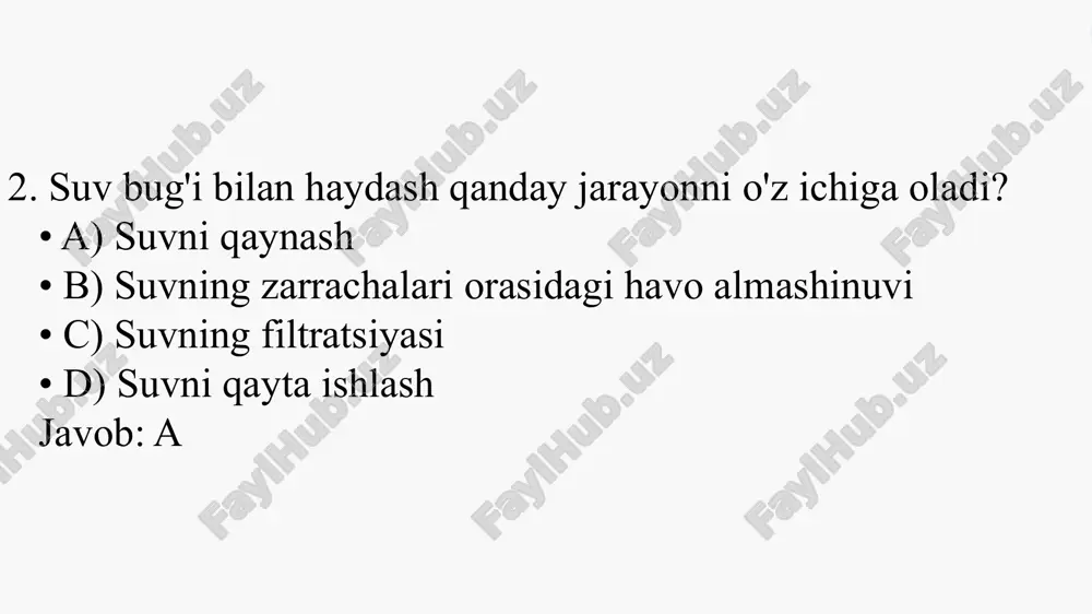 uchuvchi zaharlarni suv bug'i bilan haydash usulining validasiyasi - Page 4