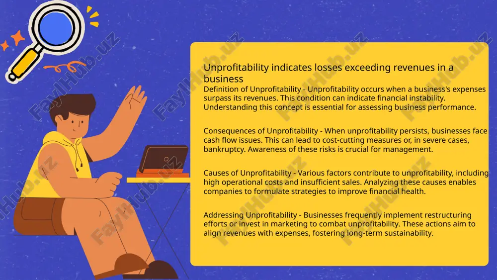 o enhanced financial performance. 8 evaluate market trends to align offerings with customer demand understanding market trends importance of customer demand tools for evaluation 9 invest in employee training to boost productivity and profits enhanced skills - employee training programs enhance skills and knowledge. this leads to improved performance and increased productivity within the organization. reduced turnover - investing in training reduces employee turnover. this creates a more stable workforce, ultimately saving costs associated with recruiting and retraining. innovation and adaptability - training fosters a culture of innovation. employees become more adaptable to changes and new technologies, benefiting overall business growth. increased profitability - firms that prioritize training experience higher profitability. the correlations between skills development and financial success are well-documented. 10 diversify product lines to mitigate risks of unprofitability risk mitigation strategy - diversifying product lines can reduce risks associated with market fluctuations. a wider range of products helps …