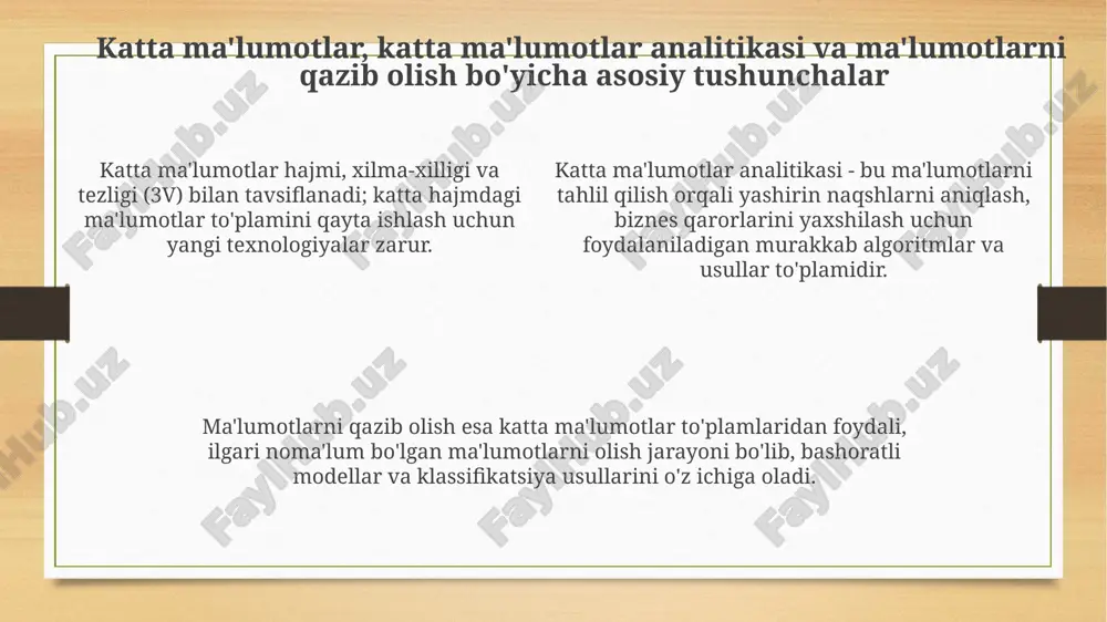 katta ma'lumotlar, big data analytics & data mining - Page 4