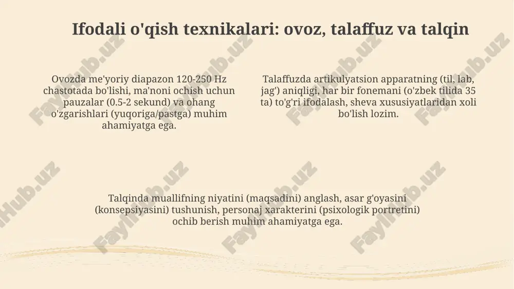 epik va dramatik asarlarni ifodali o'qish - Page 4
