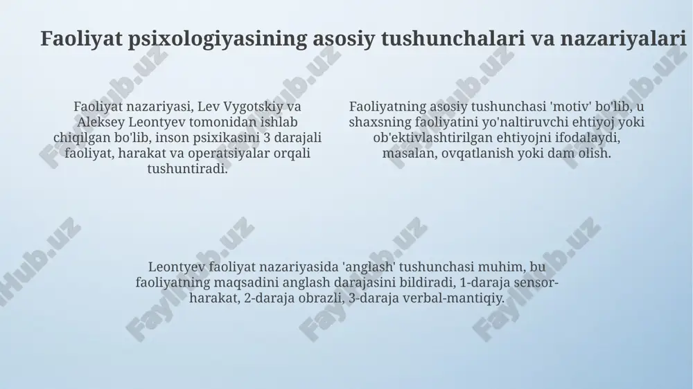 faoliyat psixologiyasi - Page 4