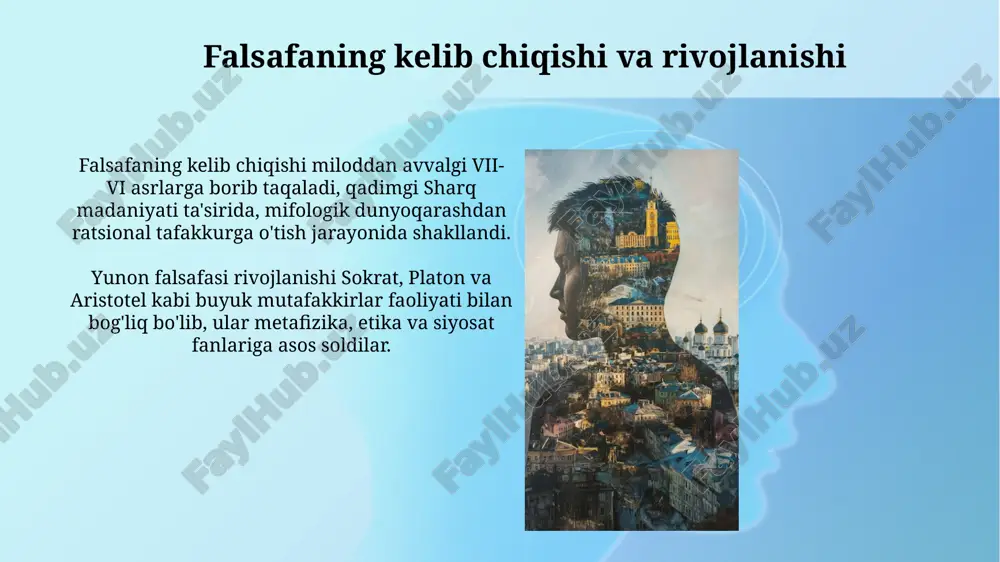 falsafa: hayot tarzi va dunyoni tushunish usuli - Page 4