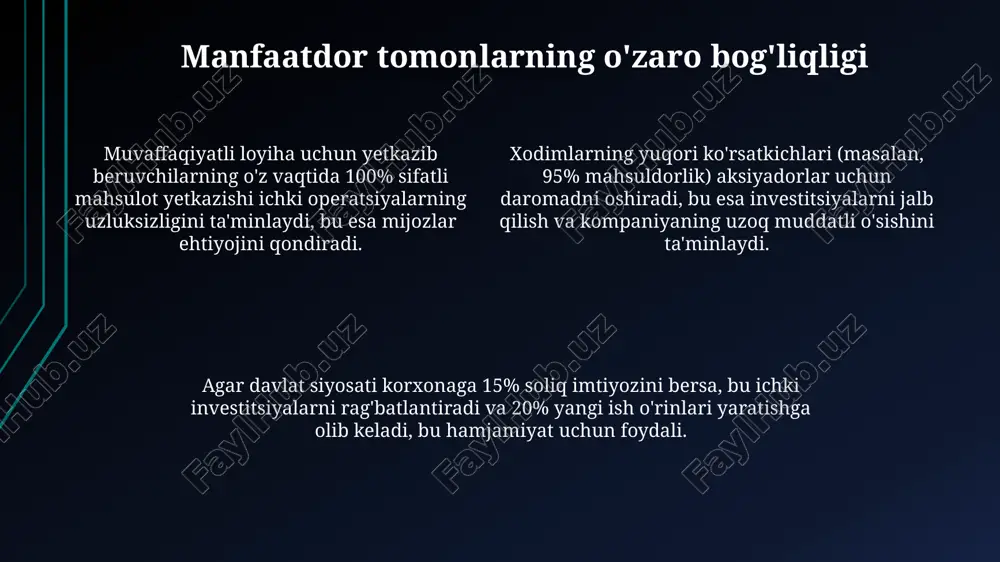 ichki va tashqi manfaatdor tomonlar - Page 4