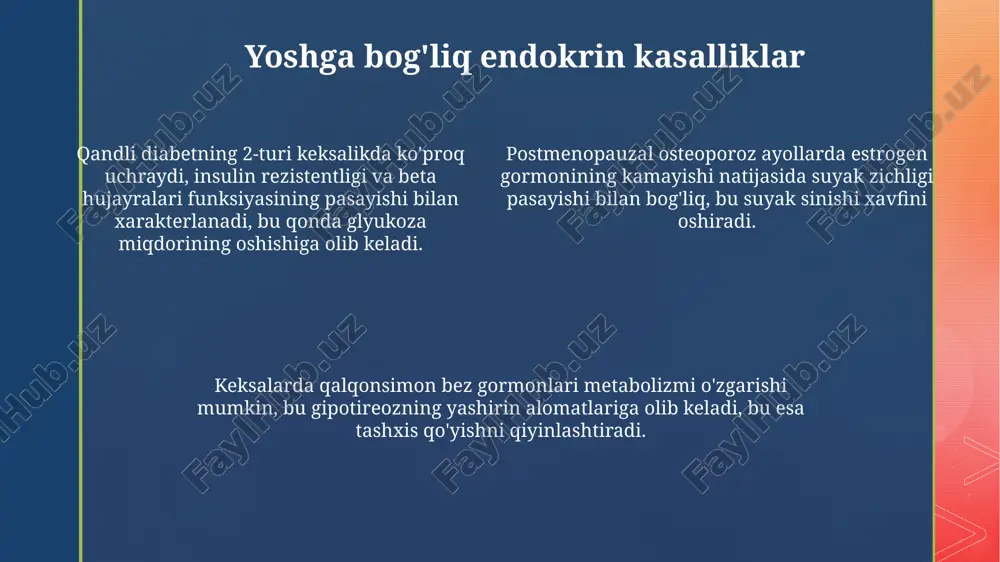 ichki sekretsiya bezlarining yosh xususiyatlari va endokrin kasalliklar - Page 4