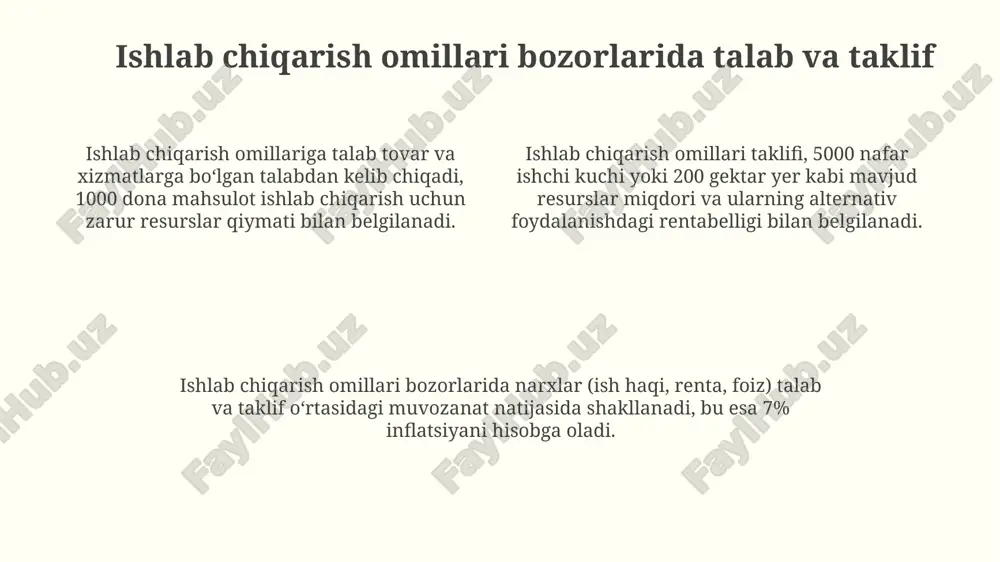 ishlab chiqarish omillar bozori - Page 4