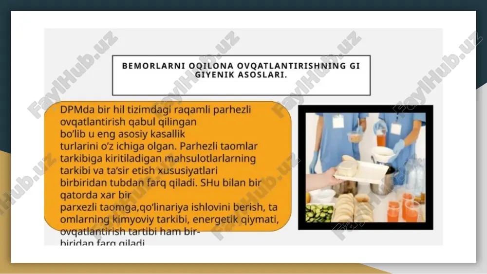 bemorlarning ovqatlanishi - Page 4
