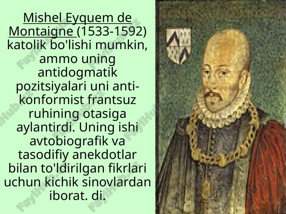 ida koʻzga koʻringan tafakkur maktabi edi. an'anaga ko'ra, ekzistensializm insonning holati bilan bog'liq bo'lib, maqsad, erkinlik va boshqalarning tajribasi kabi mavzularni o'rganadi. di. simone de bovuar (1908-1986) ekzistensial feminist edi. bovuar, yolg'on sirli auradagi ayollarni o'rab olish orqali uni "boshqasiga" aylantirganiga ishondi. bundan tashqari, u ayollarning bu aura tomonidan stereotiplanganligini va erkaklar tomonidan ularni tushunmaslik va ularga hukmronlik qilish uchun bahona sifatida ishlatilganligini e'lon qildi. n. strukturizm yuqorida aytib o'tilganidek, frantsuz strukturalizmi birinchi navbatda jamiyat, til va inson ongini shakllantiradigan, cheklaydigan va ta'sir qiladigan asosiy tuzilmalar bilan bog'liq. i. klod levi-strous (1908-2009) sossyurning strukturalizmini antropologiyada, ehtimol, eng mashhuri, qabilalar orzularida qo'llagan. roland bart (1915-1980) - adabiyotshunos va semiolog, sossyur fikrini adabiyot nazariyasiga tatbiq etgan. bart “mifologiyalar”da chuqur burjua tashviqotini ko‘rsatish uchun maqolalar, reklamalar, filmlar va hokazolarni o‘rgandi. jak lakan (1901-1981) psixoanalitik boʻlib, u freyd tafakkuridagi idrok etilgan xatolarni hamda sossyur, shtraus va bart nazariyalari orqali freydning keyingi talqinidagi xatolarni tuzatish …