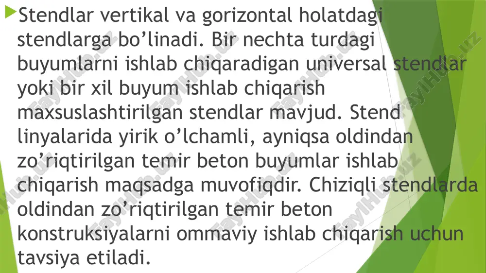 buyumlarni stend usulida ishlab chiqarish - Page 4