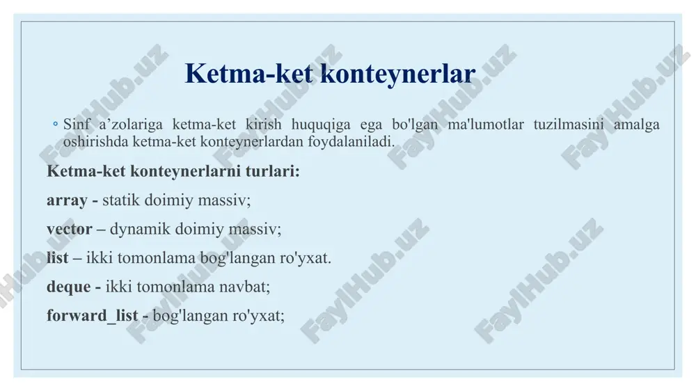 ma’lumotlartuzilmalari - Page 4
