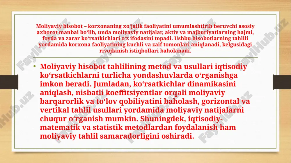 moliyaviyhisobottahlilining metodi va usullari - Page 4