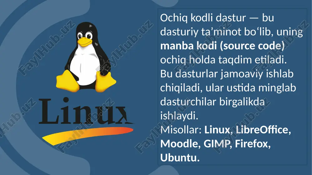 ta’limda erkin va ochiq kodli dasturiy ta’minotlar - Page 4