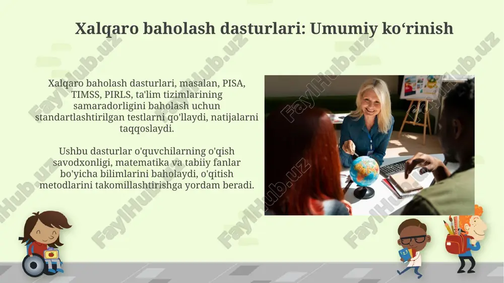 o‘quvchilar bilimini baholashda xalqaro baholash dasturlaridan foydalanish - Page 4